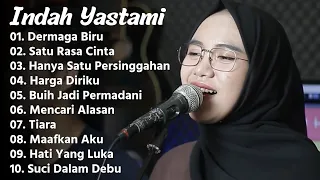 INDAH YASTAMI "DERMAGA BIRU" | COVER AKUSTIK TERBAIK | FULL ALBUM