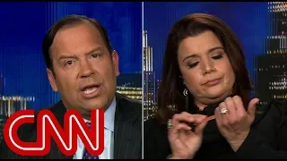 Navarro files her nails during border wall debate