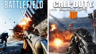 Battlefield 5 VS Call of Duty Black Ops 4 | Graphics Comparison