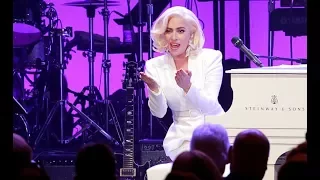 Lady Gaga's Surprise Performance at Hurricane Relief Concert