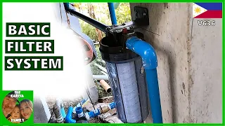 FOREIGNER BUILDING A CHEAP HOUSE IN THE PHILIPPINES - BASIC  FILTER SYSTEM - THE GARCIA FAMILY