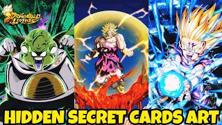 ALL HIDDEN SECRET CARDS ART ANIMATIONS 🔥!! [Dragon Ball Legends]