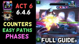 Act 6.4.6 Final Boss - Grandmaster | Full Breakdown & Beginners Guide | Marvel Contest of Champions