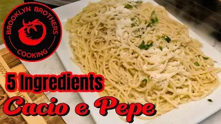 Chef Dom Shows you how to make the BEST Cacio e Pepe Pasta