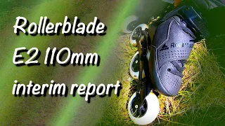 Rollerblade E2 black 110mm - Review #2 after 100+km