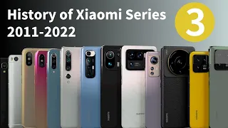 History of the Xiaomi Mi Series 2011-2022 V3