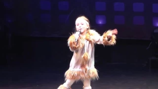 Эвелина Большакова 5 лет "Поколение NEXT 2013" категория 6-9 лет. Песенка про Эскимоса