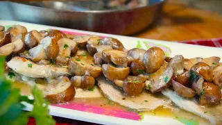 NON SOLO SCALOPPINE AI FUNGHI la ricetta delle scaloppine ai funghi classica E LE SUE VARIANTI