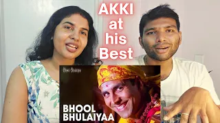 Bhool Bhulaiyaa Title Track Reaction | Akshay Kumar, Vidya Balan | Neeraj Shridhar | Pritam