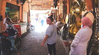 WTF IS UP WITH MARRAKECH | LGBT female couple travel vlog in Morocco