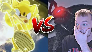 SUPER SONIC VS TITAN KNIGHT IS INSANE (FIRST REACTION)