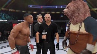 Mike Tyson vs. Grizzly Bear - EA Sports UFC 4 - Boxing Stars 🥊