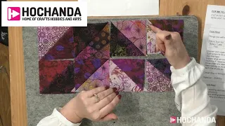Quilting Techniques and Tips in our Craftalong with Hayley West at Hochanda!