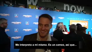 😍 New Kerem Bursin interview during the premiere of the movie "A Todo Tren 2" 🤘