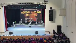Ақтөбеде фестиваль Азиз Асхатұлы Грузин биі