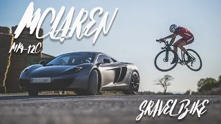 When the road ends - Supercars, gravel bikes and dangerous trails