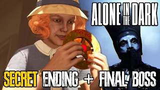 ALONE IN THE DARK (2024) Final Boss Fight, & Grace Secret Ending (4K 60FPS)