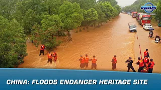 China: Floods endanger heritage site | News Bulletin | Indus News