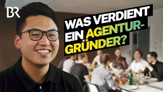 Chef mit 22: Das verdient der Gründer einer Social Media Agentur | Lohnt sich das? | BR