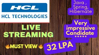 HCL java developer lead interview questions and answers 2023