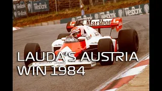 Необычная Победа Ники Лауды в Домашнем Гран-При | Гран-При Австрии 1984.