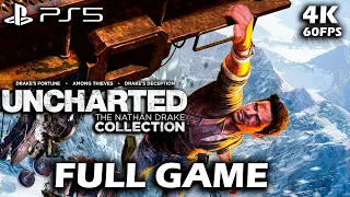 UNCHARTED 2: AMONG THIEVES REMASTERED Full Gameplay Walkthrough (PS5 4K 60FPS) - No commentary