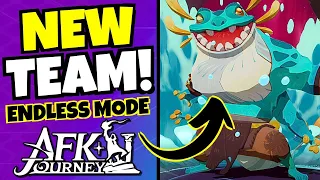 MAX DAMAGE F2P GUIDE - King Croaker ENDLESS MODE Teams!!! [AFK Journey]