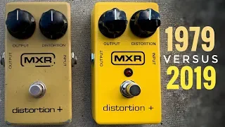 MXR Distortion + ORIGINAL vs REISSUE!