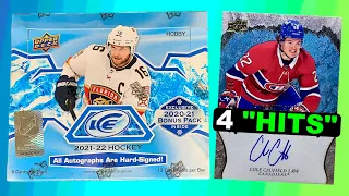 LOaDEd bOX! - 2021-22 Upper Deck Ice Hockey Hobby Box Break - 2020-21 Ice Bonus Pack