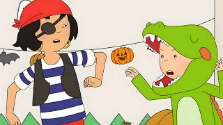 🎃🦇 La fête d'Halloween de Caillou 🦇🎃 | Les Nouvelles Aventures de Caillou | Caillou en Français