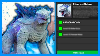 REQUIREMENTS FOR TITANUS SHIMO! - Roblox Kaiju Universe