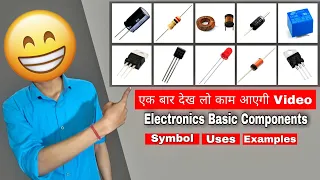 10 Basic electronics components | Basic electronics Guide to components in Hindi