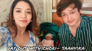 Day Out With Chori || Went On Yuvansh’s Pasni || Saloma || Saanvika || Salon || Karishma