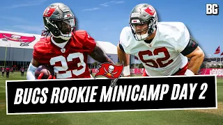 Sights and sounds from Tampa Bay Buccaneers rookie minicamp Day 2