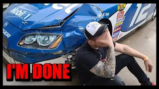 I Wrecked My NASCAR Stock Car At DAYTONA