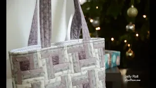 Patchwork Bag Tutorial - Patchworková taška - šití z pruhů.