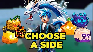 CHOOSE A SIDE!! BEST BLOX FRUITS EXPERIENCE 🔥 (Compilation)