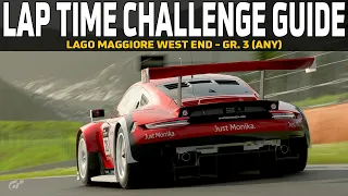 Gran Turismo 7 Lap Time Challenge Guide - Lago Maggiore West End - Porsche 911 RSR Gr. 3
