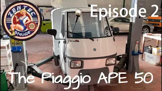 The Piaggio APE 50 Project Episode 2