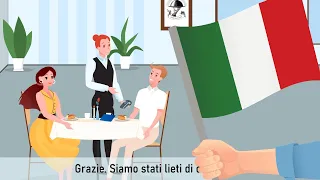 RESTAURANT - Easy Italian Conversation in the Restaurant - Italian for Beginners