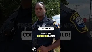 Police Officer Gets Owned!! ID Refusal - 1st Amendment Audit #shorts