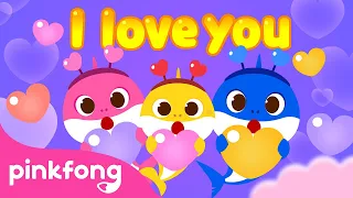 Valentine's Day Sharks❤️ | Baby Shark Valentine | Best Kids Songs | Pinkfong Songs for Children