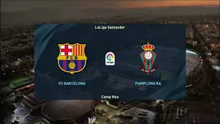 Barcelona vs Osasuna | Master League PES 2021 | La Liga | [4K]