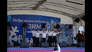 Выступление Кубанского казачьего центра Баско в Геленджике 7 января 2020г