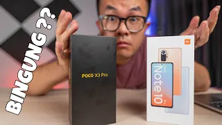 ANTI GALAU!! | REDMI NOTE 10 PRO VS POCO X3 PRO