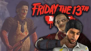 EKİP LEATHERFACE'İ KESEBİLECEK Mİ ?  Friday the 13th : The Game '' LEATHERFACE '' MODU