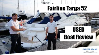 Fairline Targa 52 Walkthrough Video - Stunning example of this beast of a cruiser! A must watch!