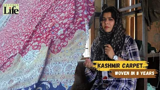 Kashmir Carpet Woven In 8 Years