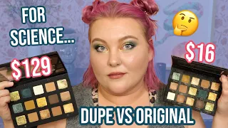 Will The Dupe Do?! Natasha Denona Gold ($129) vs Alter Ego Goddess ($16) Swatches & Eye Comparisons