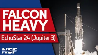 LAUNCH: SpaceX Falcon Heavy - EchoStar-24